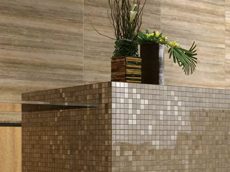 Керамическая плитка TRAVERTINO WALL от производителя Italon –  фото