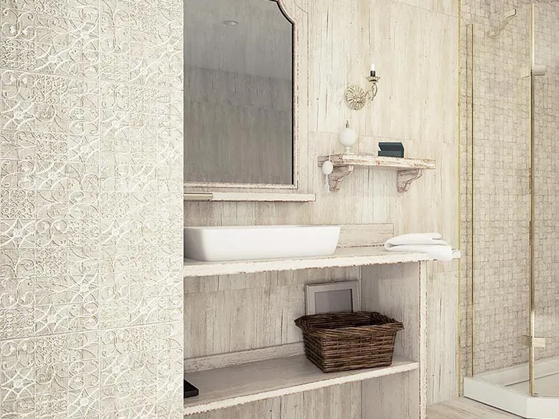 Керамическая плитка TIMBER BIEGE/GREY от производителя Delacora –  фото