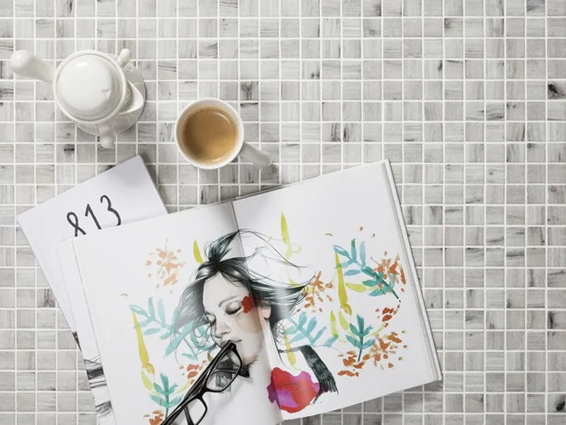 Мозаика WOOD от производителя Vidrepur –  фото