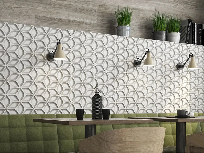 Керамическая плитка DECOR ACTION от производителя Saloni Ceramica –  фото