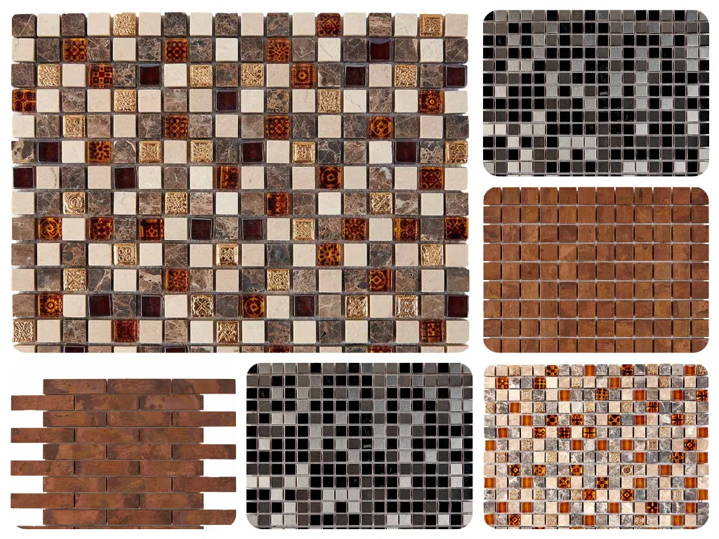 Мозаика МЕТАЛЛ от производителя Pixmosaic –  фото