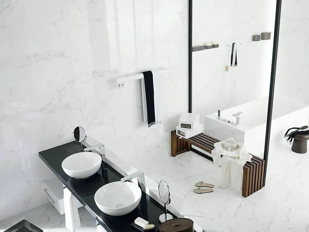 Керамическая плитка MARMOL CARRARA от производителя Porcelanosa –  фото