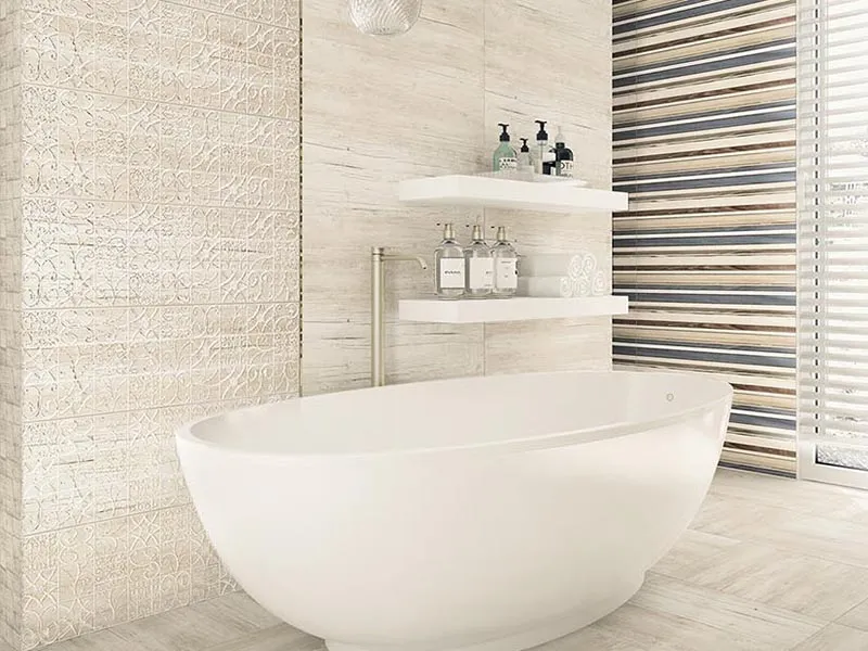 Керамическая плитка TIMBER BIEGE/GREY от производителя Delacora –  фото