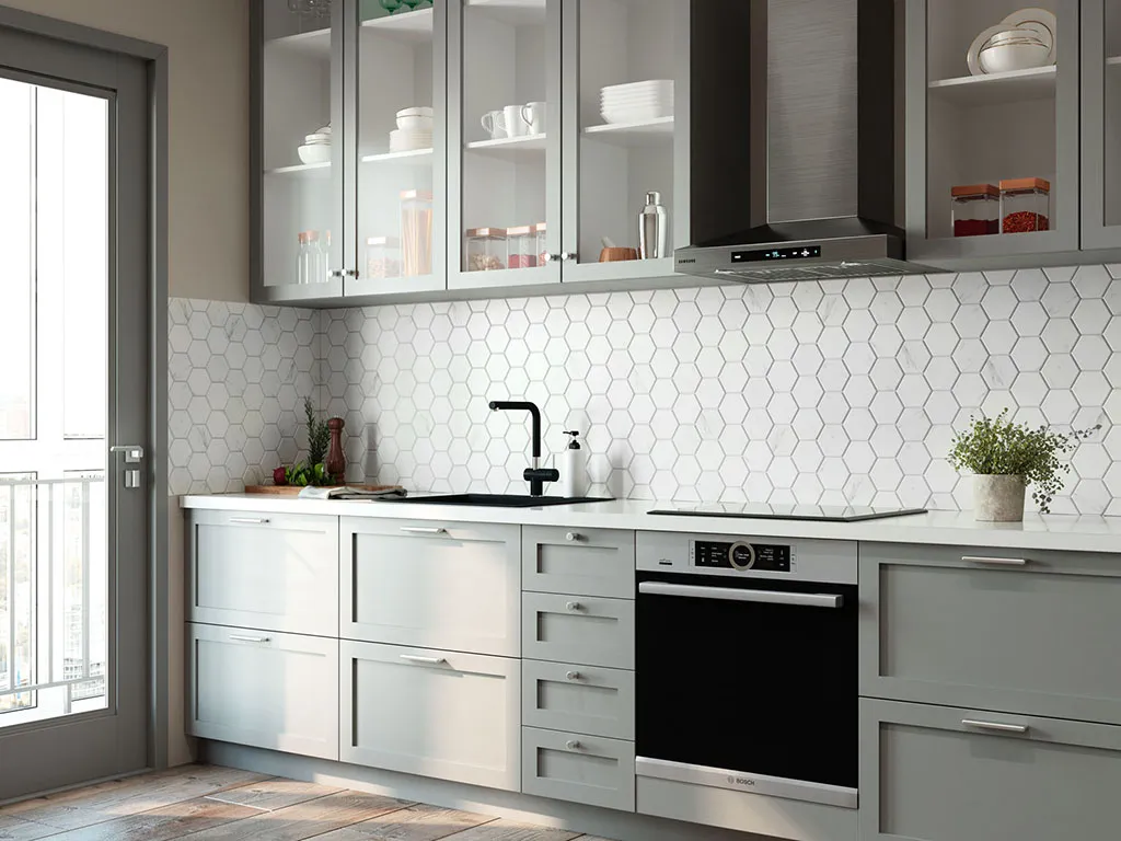 Мозаика HEX+OCTAGON+TRIANGOLO от производителя StarMosaic –  фото