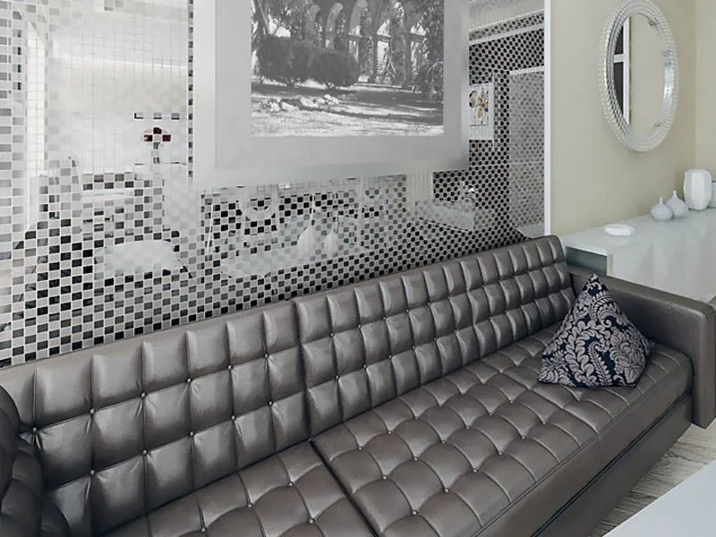 Керамическая плитка ЗЕРКАЛЬНАЯ МОЗАИКА от производителя ДСТ –  фото