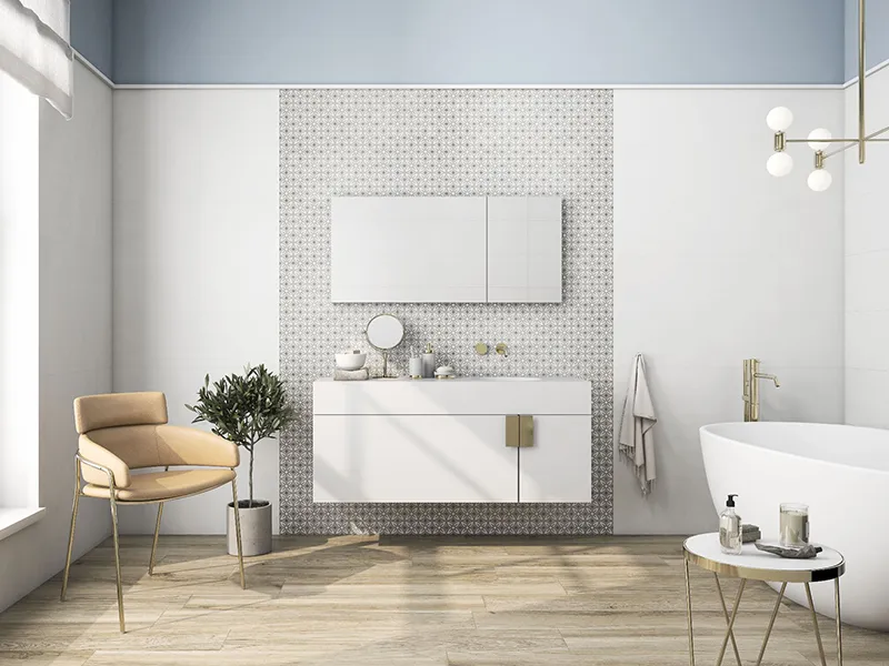Керамическая плитка DECOR ACTION от производителя Saloni Ceramica –  фото