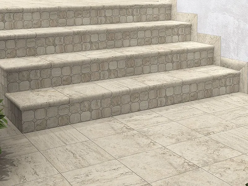 Ступени TRAVERTINO от производителя Natucer –  фото