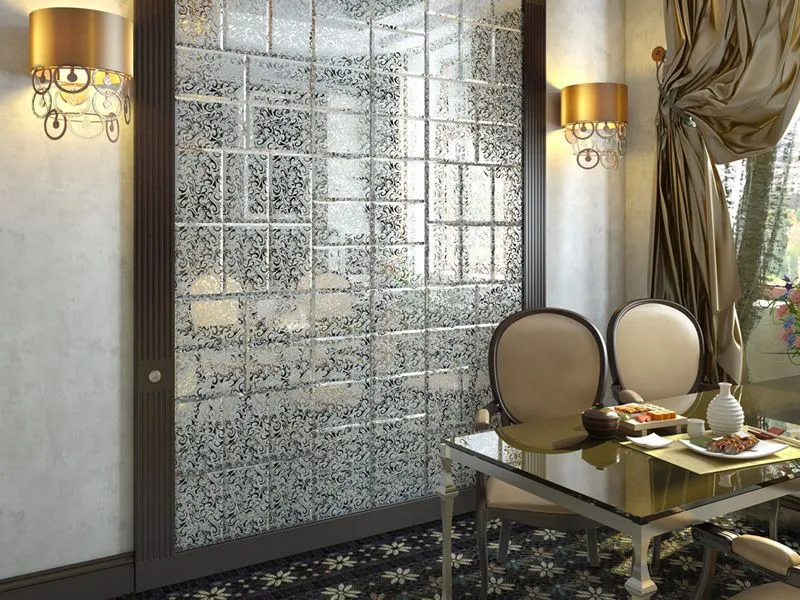 Керамическая плитка ДЕКОРАТИВНАЯ ЗЕРКАЛЬНАЯ ПЛИТКА от производителя ДСТ –  фото