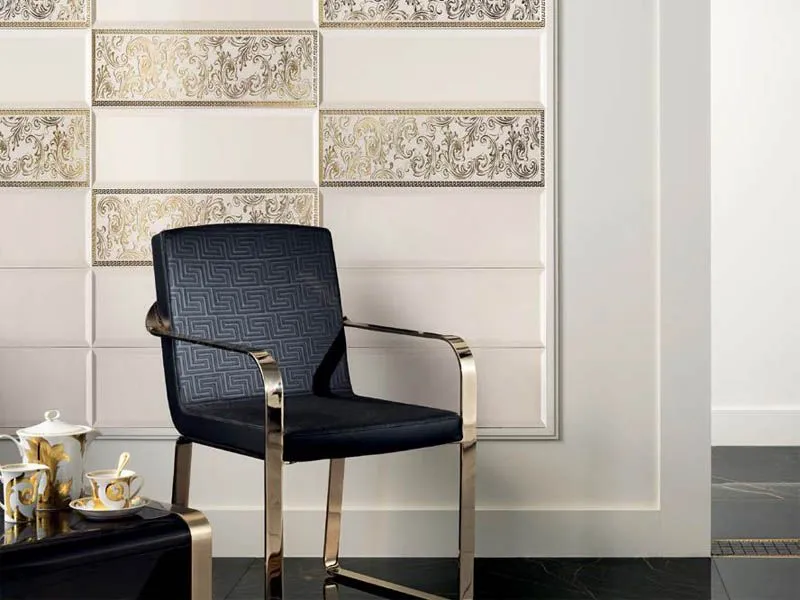 Керамическая плитка SOLID GOLD от производителя Versace –  фото