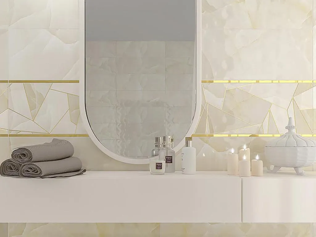 Керамическая плитка ONYX KARAMEL/TITAN от производителя Delacora –  фото