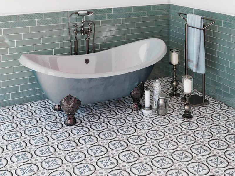 Керамическая плитка FLORENCIA от производителя Decocer –  фото