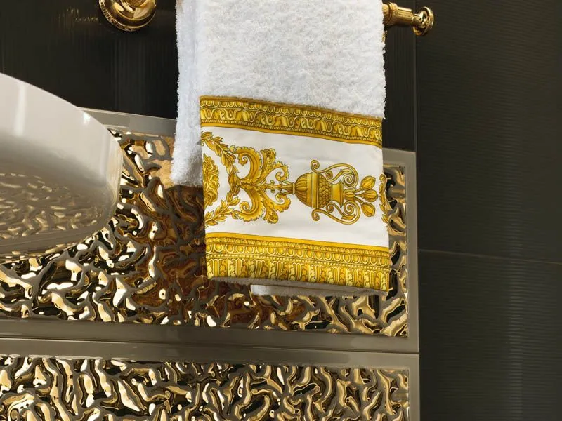 Керамическая плитка GOLD от производителя Versace –  фото