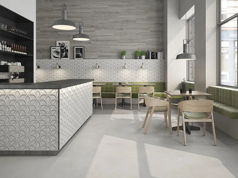 Керамическая плитка DECOR ACTION от производителя Saloni Ceramica –  фото