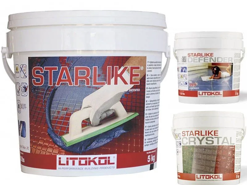 Аксессуары ЗАТИРОЧНЫЕ СМЕСИ НА ЭПОКСИДНОЙ ОСНОВЕ от производителя Litokol –  фото