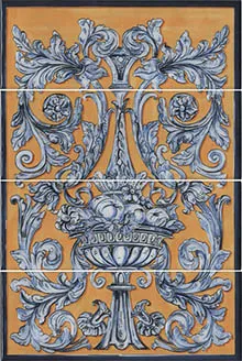 Панно Площадь Испании HGD/B347/4x/15129