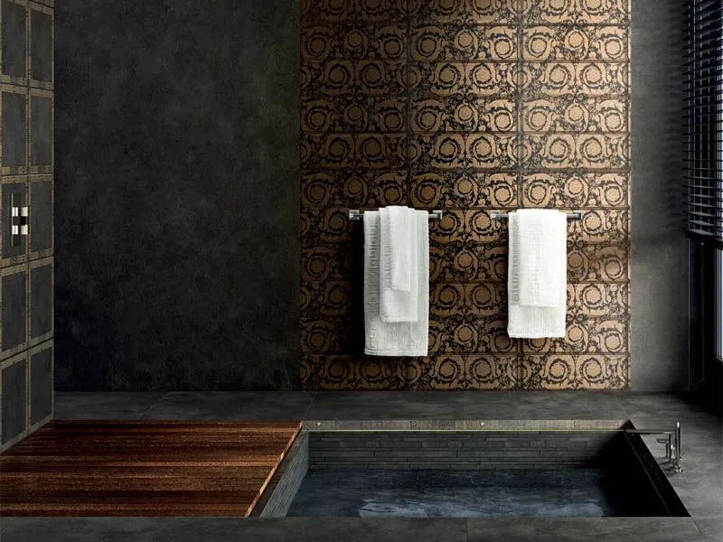 Керамическая плитка SOLID GOLD от производителя Versace –  фото