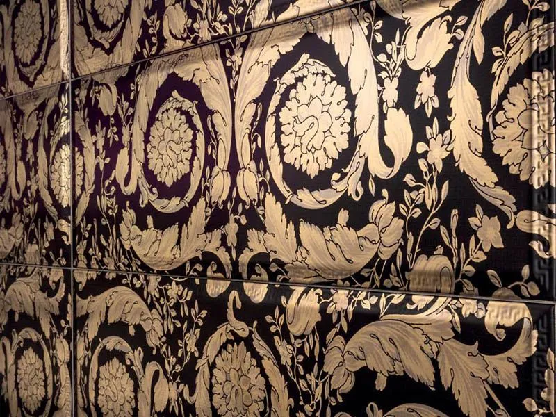 Керамическая плитка SOLID GOLD от производителя Versace –  фото