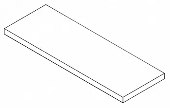 Угловая ступень Epos Grey Scalino Angolare Dx правая (620070002043)