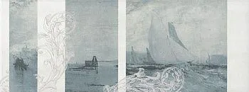 Декор STG\B207\15016 Ньюпорт корабли зеленый (8мм)