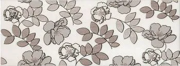 Декор STG\A182\15010 Ньюпорт цветы коричневый (8мм)