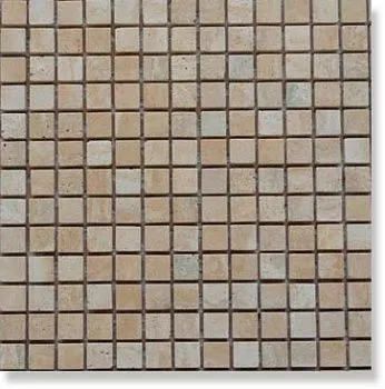 Мозаика Marble Ivory Travertine (1.5x1.5)