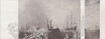 Декор STG\A206\15010 Ньюпорт корабли коричневый (8мм)