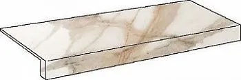 Фронтальная ступень 620070000494 S.M. Calacatta Gold Scalino