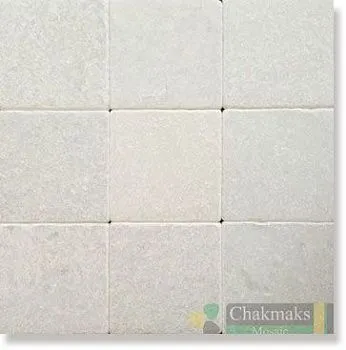 Плитка из мрамора BIANCO NEVE/TUMBLED