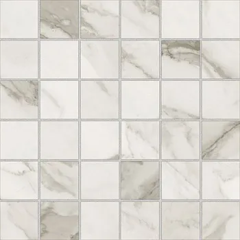 Мозаика Mosaico Calacatta Lux Silver 29.8х29.8