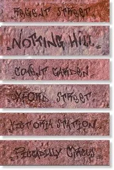 Декор Ins. Streets s/6  London (Rosso)