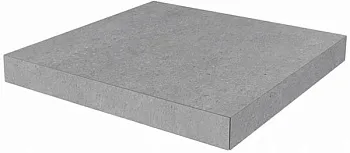 Ступень угловая клееная Фондамента серый светлый (DL500800R/GCA)