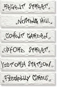 Декор Ins. Streets s/6 White Line (Bianco)