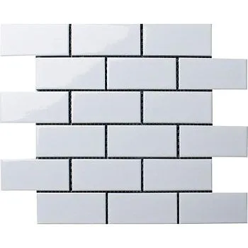 Мозаика Brick White Glossy (A1001G)