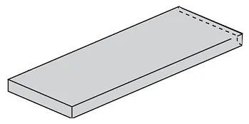 Угловая ступень Charme Deluxe Cream River Scalino Sinistro левая (620070001617)