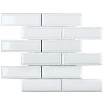 Мозаика Metro White Glossy (KM82895) (4.5х14.5)