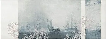 Декор STG\B206\15016 Ньюпорт корабли зеленый (8мм)