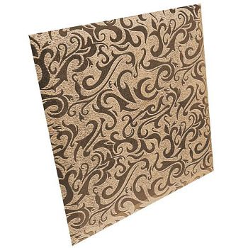 Квадратная зеркальная рыжая плитка Алладин-1 КЗРАл-1