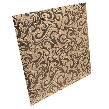 Квадратная зеркальная рыжая плитка Алладин-2 КЗРАл-2