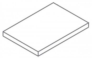 Угловая ступень Wonderful Life Almond Scalino Angolare Sx левая (620070001970)