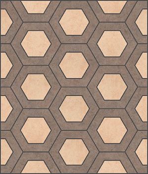 Мозаика HEX DOUBLE HE02