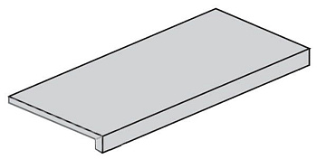 Угловая ступень Charme Deluxe Grigio Orobico Scalino Destro правая (620070001652)