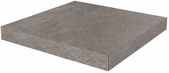 Угловая ступень Про Стоун DD600500R/GCA клееная серый темный