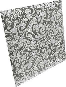 Квадратная зеркальная серебряная плитка Алладин-4 КЗСАл-4