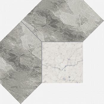 Мозаика Charme Extra Silver Mosaico Polygon (620110000083)