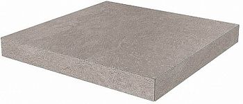 Угловая ступень Про Стоун DD600400R/GCA клееная cерый