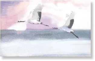 Декор B1686/6000 Полет журавлей