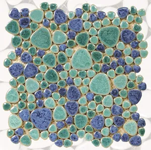 Kiesel 459 Seyshelys мозаика Бирюзово-фиолетовый