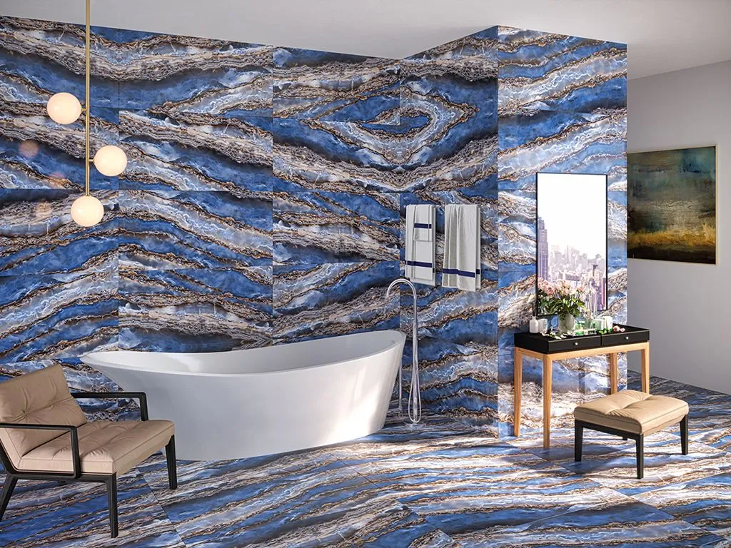 Керамогранит ONYX LEAF/SKY от производителя DecoVita –  фото