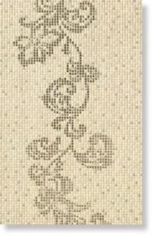 Декор LRO2DCP Le Rable Craie Damasse Plein