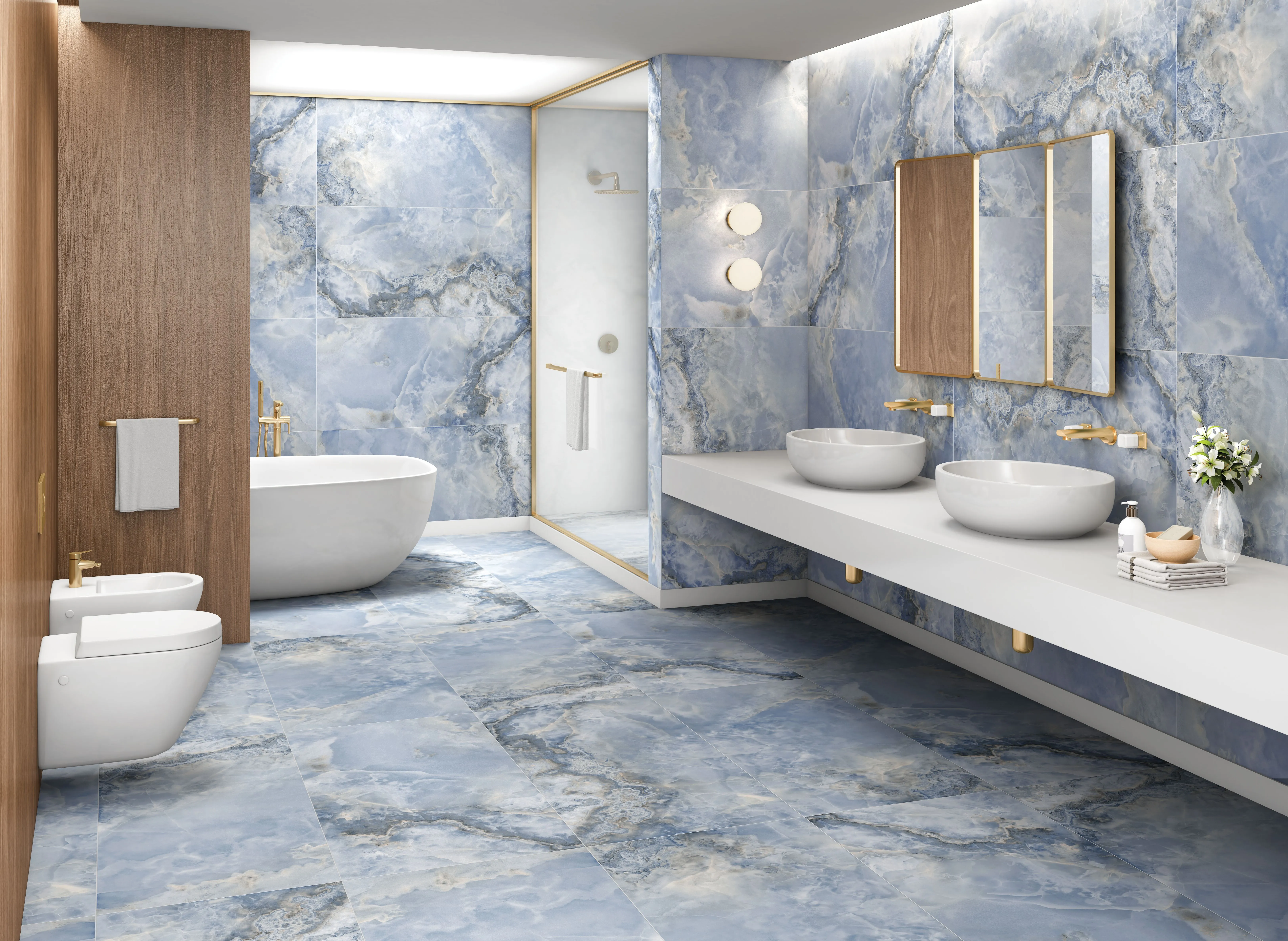 Керамогранит ONYX SEA BLUE от производителя Colortile –  фото